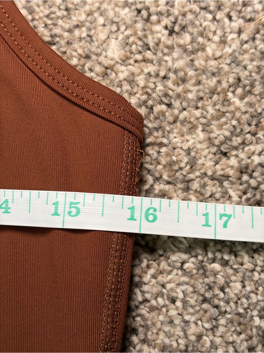 Mi Ami Francesca’s Brown Jumpsuit Adjustable Straps Stretch One Piece Athleisure - Picture 13 of 16